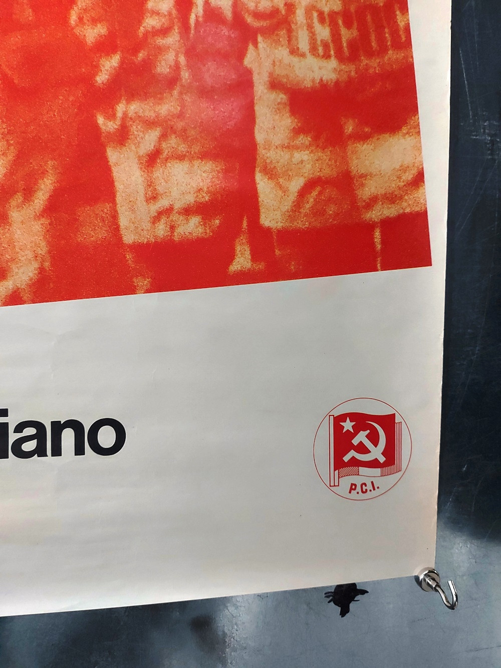 1985 * Manifesto, Poster Politica PCI - Tesseramento Partito Comunista  Italiano Italia (B+) - Mynumi