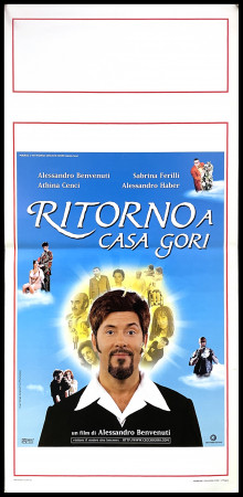 1996 * Movie Playbill "Ritorno a Casa Gori - Athina Cenci, Alessandro Benvenuti, Sabrina Ferilli" Comedy (B+)