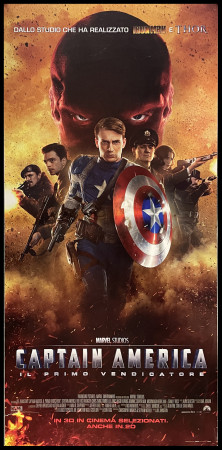 2011 * Movie Playbill "Captain America - Il Primo Vendicatore - Chris Evans" Action (B)