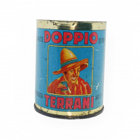 ND * Tin Jar, Box "Terrani - Doppio Concentrato di Pomodoro - Noceto - Parma" (B)