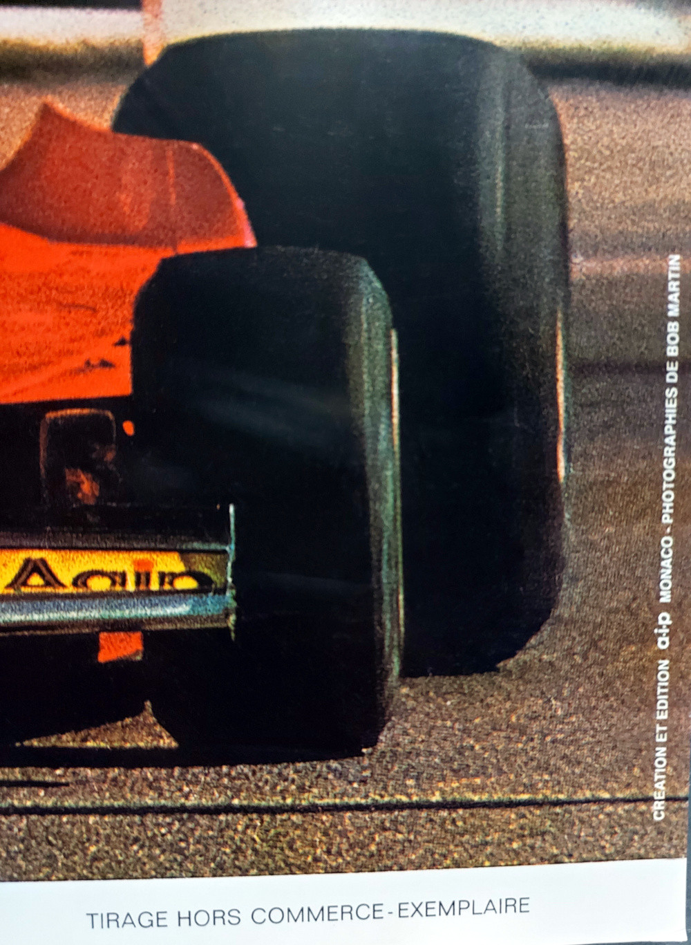 1976 * Affiche Original 34e Grand Prix Monaco F1 - Niki Lauda - Bob  Martin (A) - Mynumi