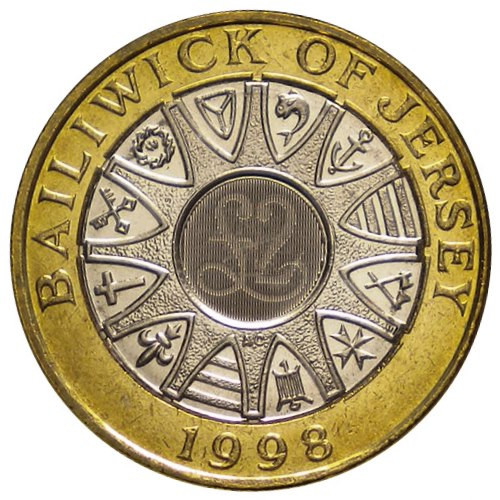 2 pound coin bailiwick of jersey