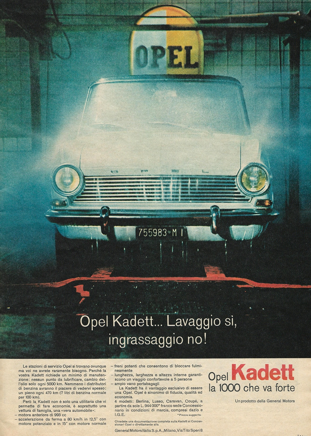 Anni \'60 * Advertising Lavaggio che No!\