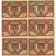 1921 * Set 6 Notgeld Germany 50 Pfennig "Saxony - Colditz" (239.1)