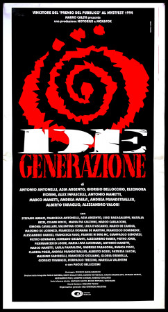 1994 * Affiches De Cinéma "De Generazione - Asia Argento" Fantastique (B+)