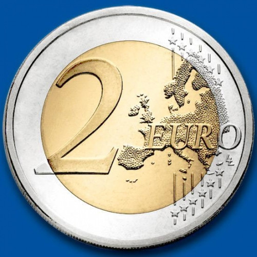 SLOVENIE - PIECE de 2 Euro - Poête slovène France Prešeren - 2007