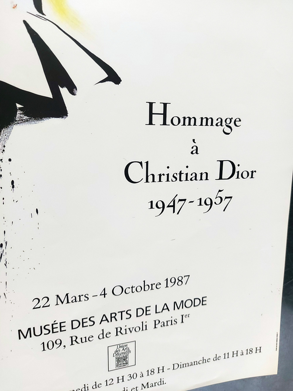 Dior Paris Affiche, Mode