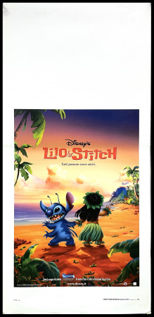 2002 * Cartel Cinematográfico "Lilo & Stitch -  Dean DeBlois, Chris Sanders" Animación (B)