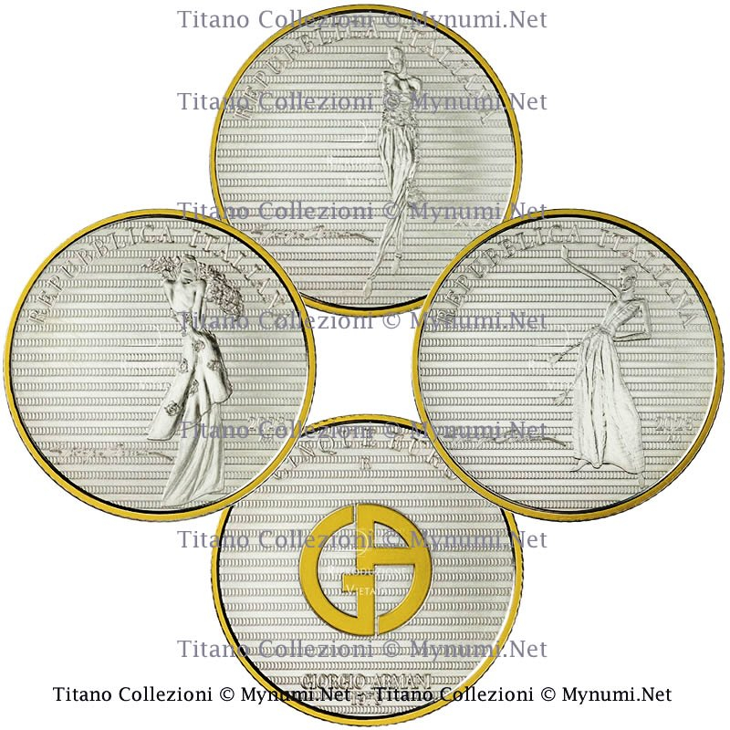 2023 Triptych Silver 5 Euro ITALY