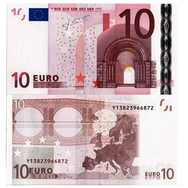 European Pennyral Bank 20 euro B103e2,P10e Sig 2 Trichet Prefix E